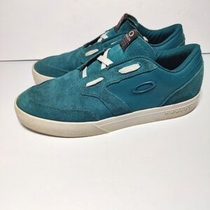 Oakley Men's Retro Suede Lighthouse Blue Casual Shoes Sneakers 13550-9PE Size 13